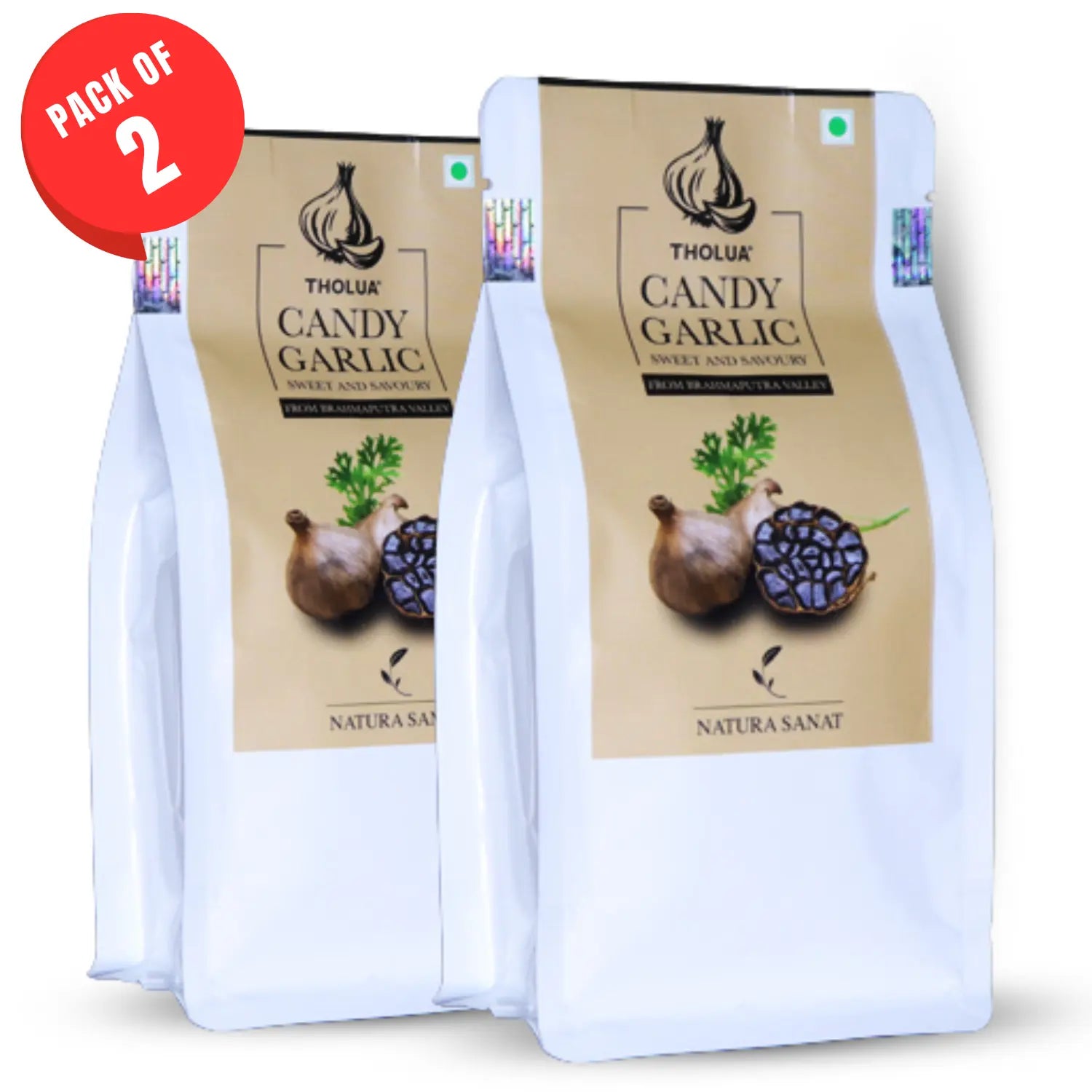 Black Garlic 100g | Whole Bulbs | Pack of 2 | Magic in garlic Product vendor