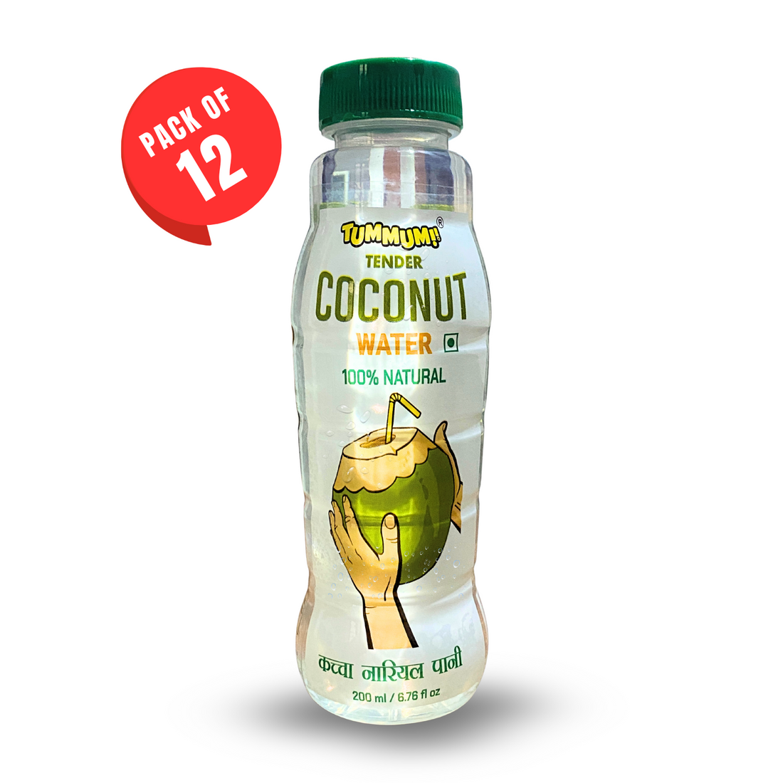 100% Natural Tender Coconut Water | Rich in minerals | Pack of 12 | 200 ml each Product vendor