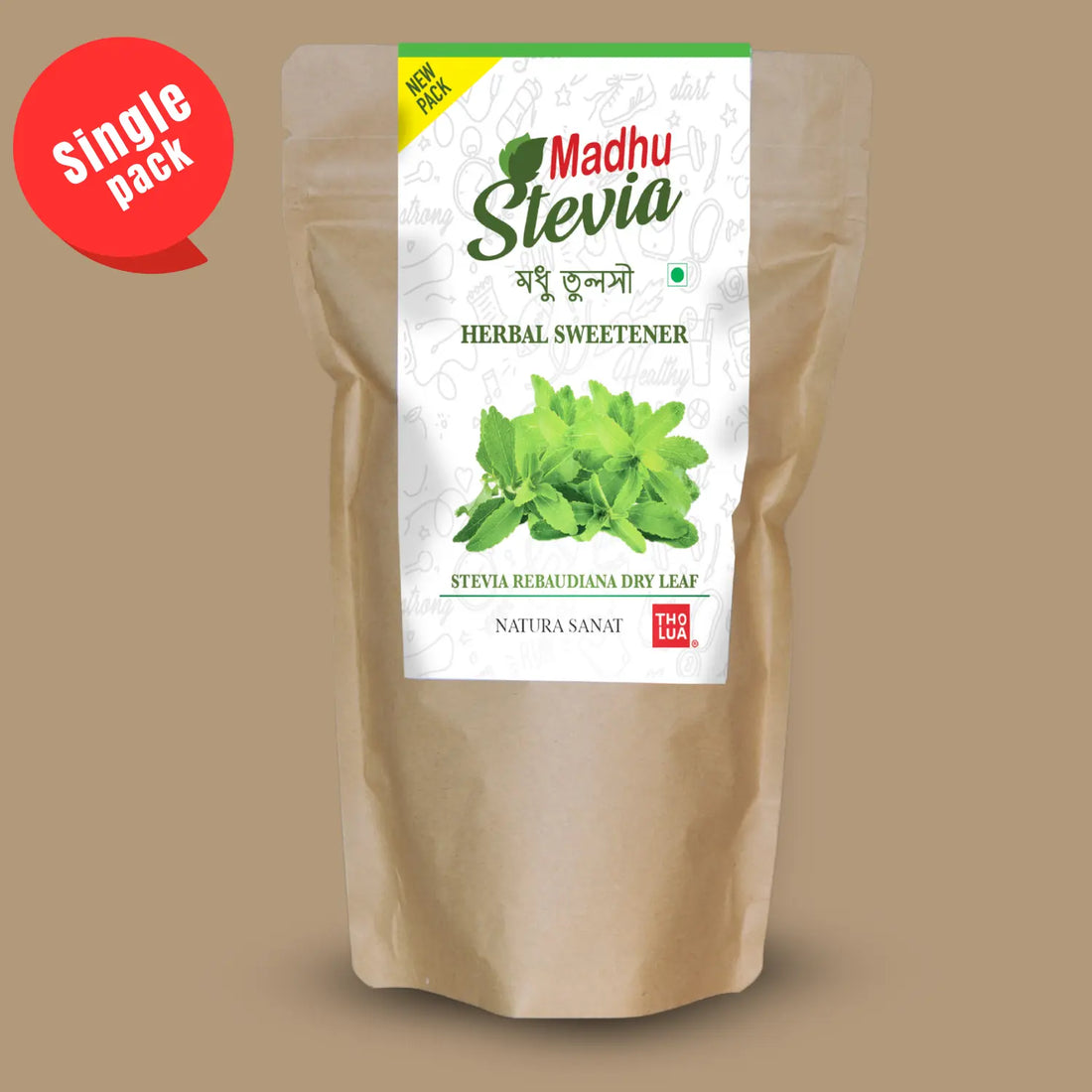 Stevia Dry Leaf | 30g Pack | Pack of 3 | Natural Sweetener | Zero calorie | Sun dried Product vendor