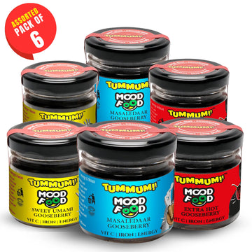 Spicy & Savoury Gooseberry | Pack of 6 | Mood Food Product vendor