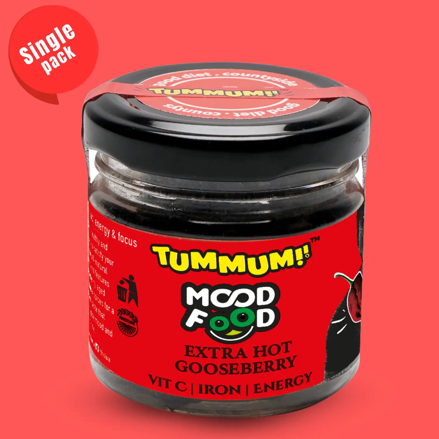 Mood Food | Extra Hot | Pack of 1 | Mood Food | Vitamin C | IRON | Energy Product vendor