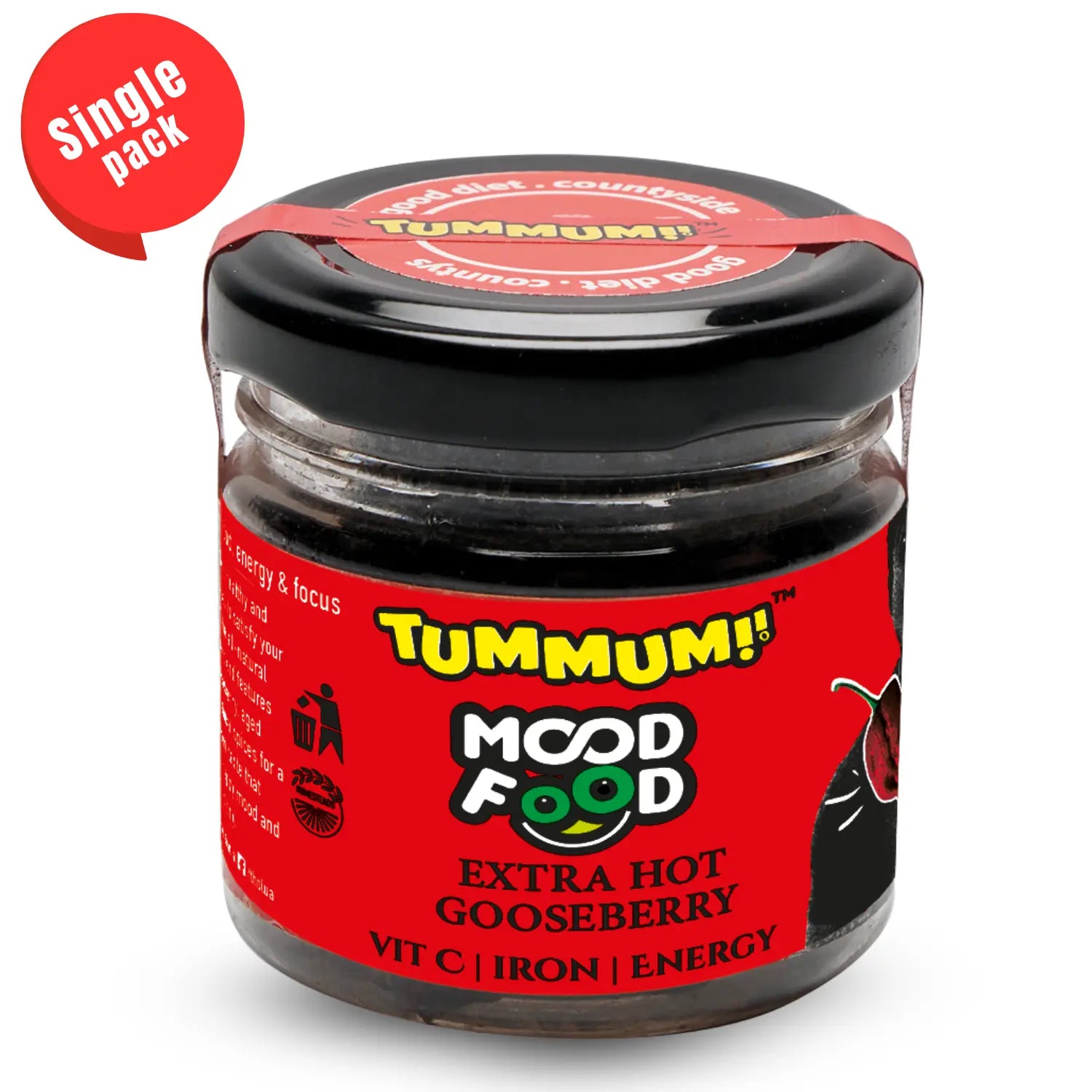 Mood Food | Extra Hot | Pack of 1 | Mood Food | Vitamin C | IRON | Energy Product vendor