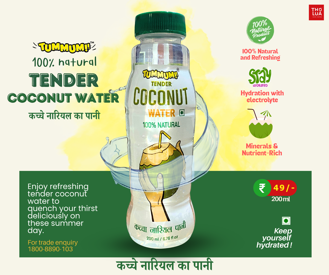 100% Natural Tender Coconut Water | Rich in minerals | Pack of 12 | 200 ml each Product vendor