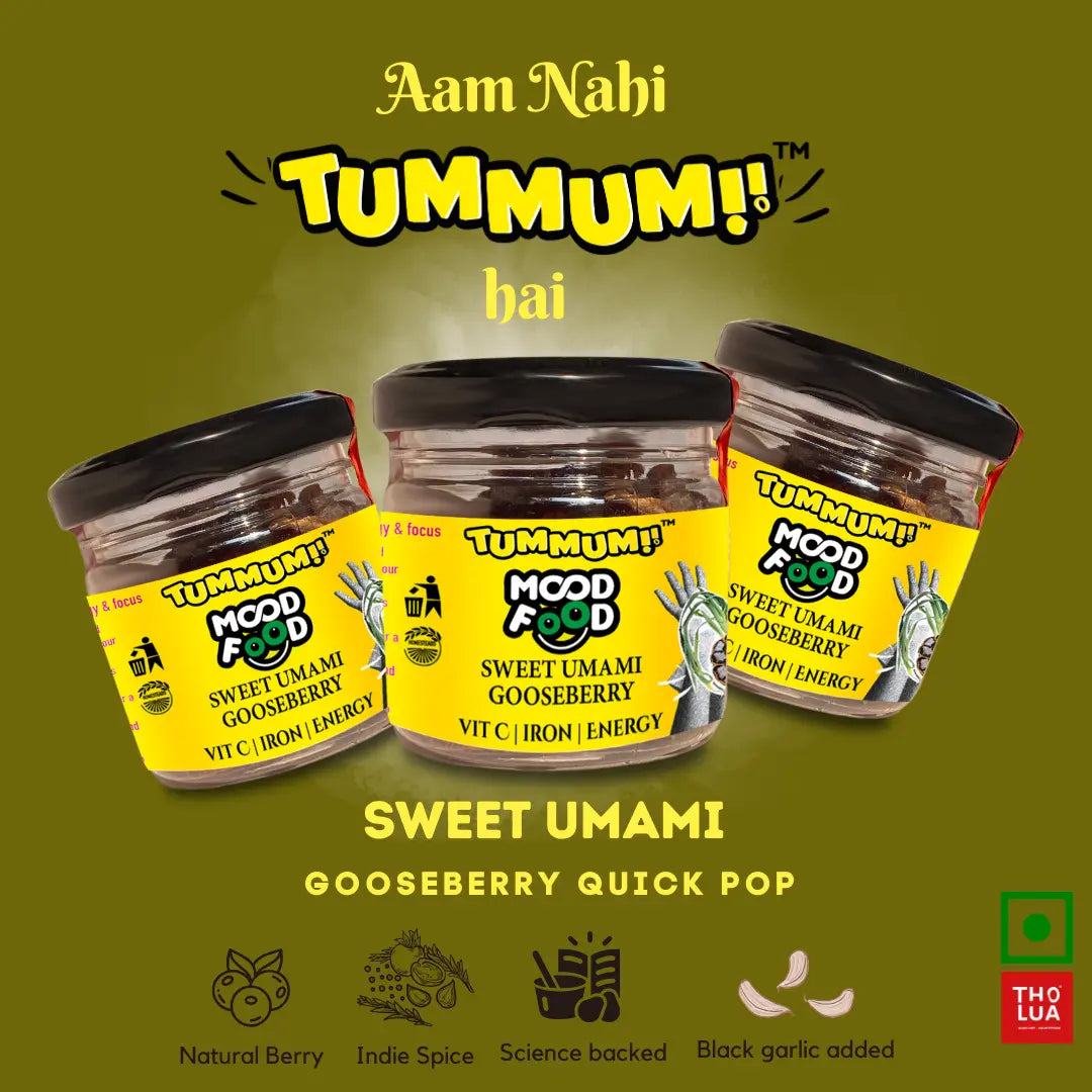 Spicy & Savoury Gooseberry | Pack of 6 | Mood Food Product vendor